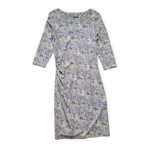 J. McLaughlin Bainbridge 3/4 Sleeve Dress Size Small